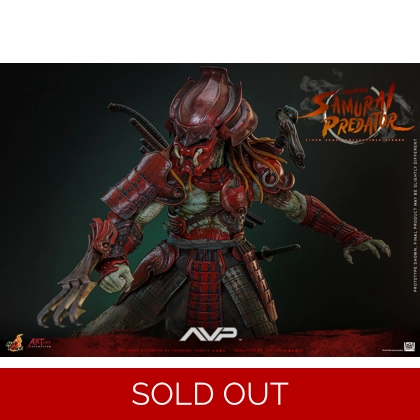 Hot Toys – Alien vs. Predator - 1/6th scale Akaoni Samurai Predator Collectible Figure